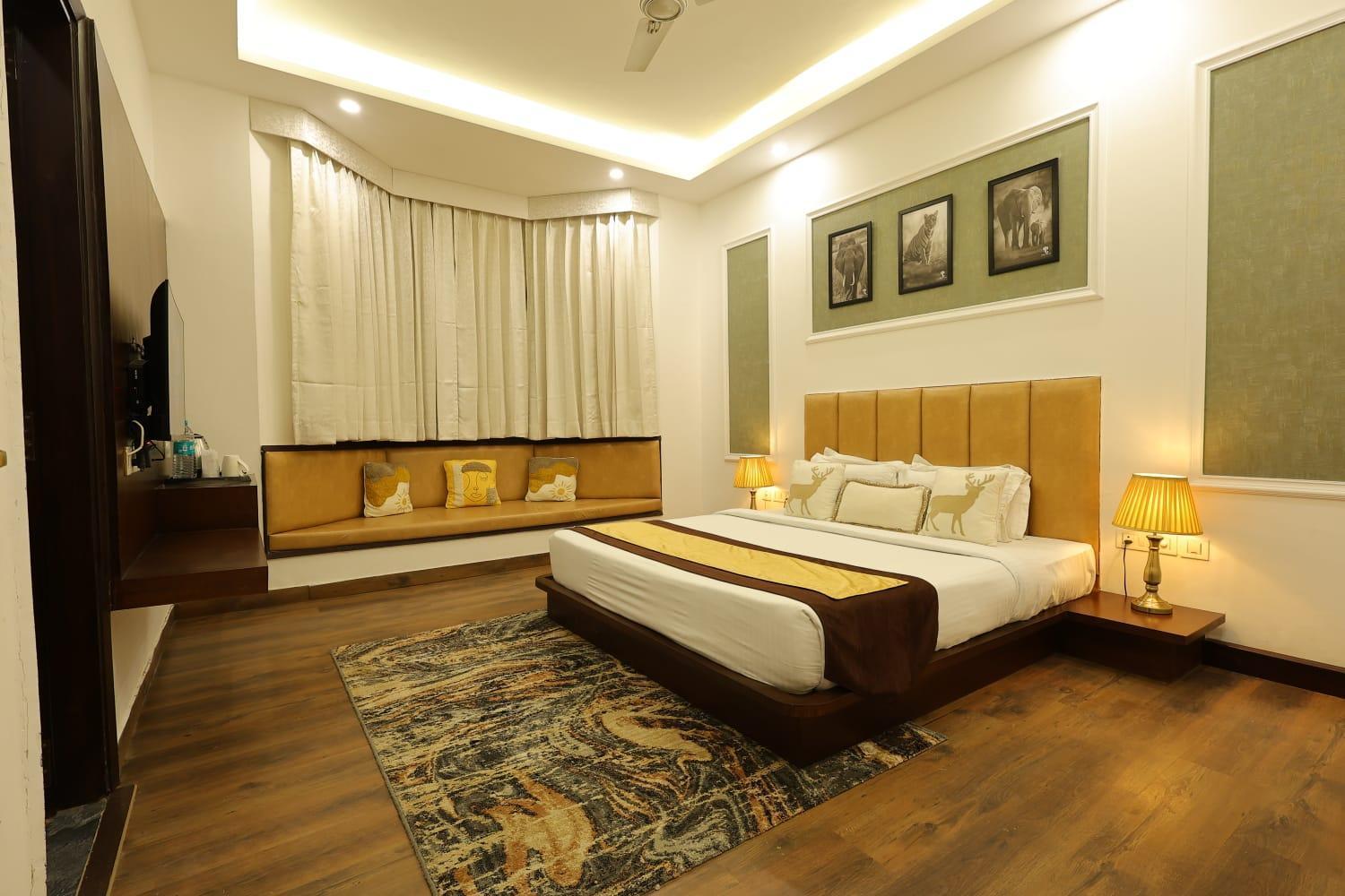 Corbett Tusker Trail Hotel Kashipur Bagian luar foto